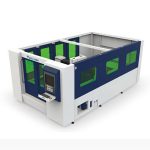 мини 500w шилэн лазер хэрчих машин нь хаалттай хоолой, хуудас
