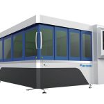 Гэрлийн систем бүхий 500w металл шилэн лазер хэрчих машин ир хүснэгт