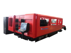 бүрэн хаалттай лазер хоолой огтлох тоног төхөөрөмж, жижиг cnc лазер хоолой таслагч 380v